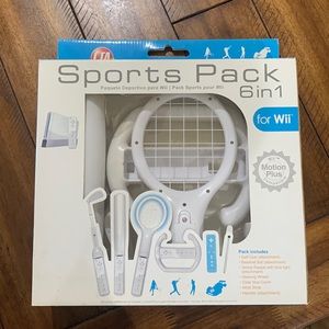 Wii accessory sports pack